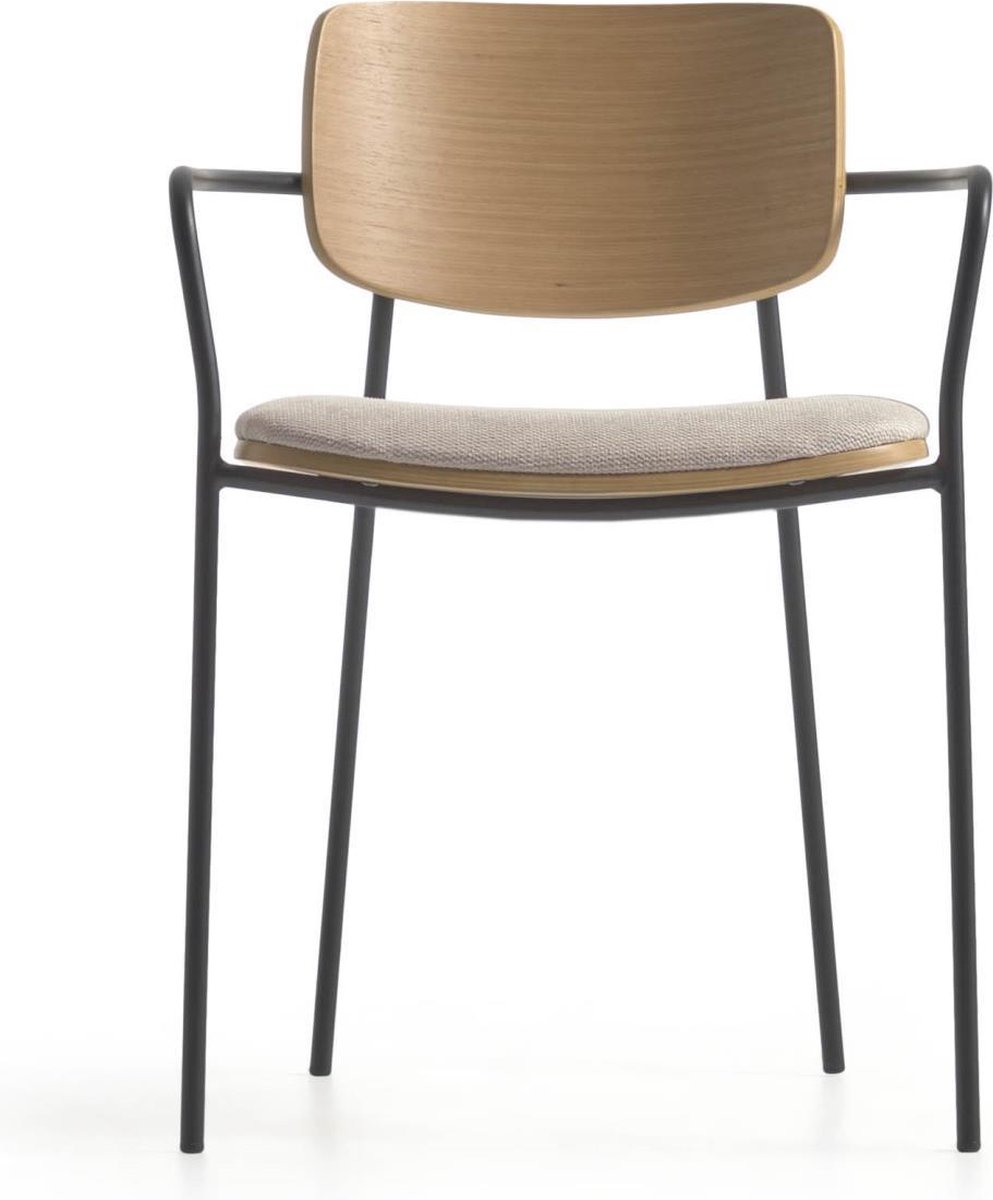 Kave Home Maureen Eetkamerstoel - Bruin