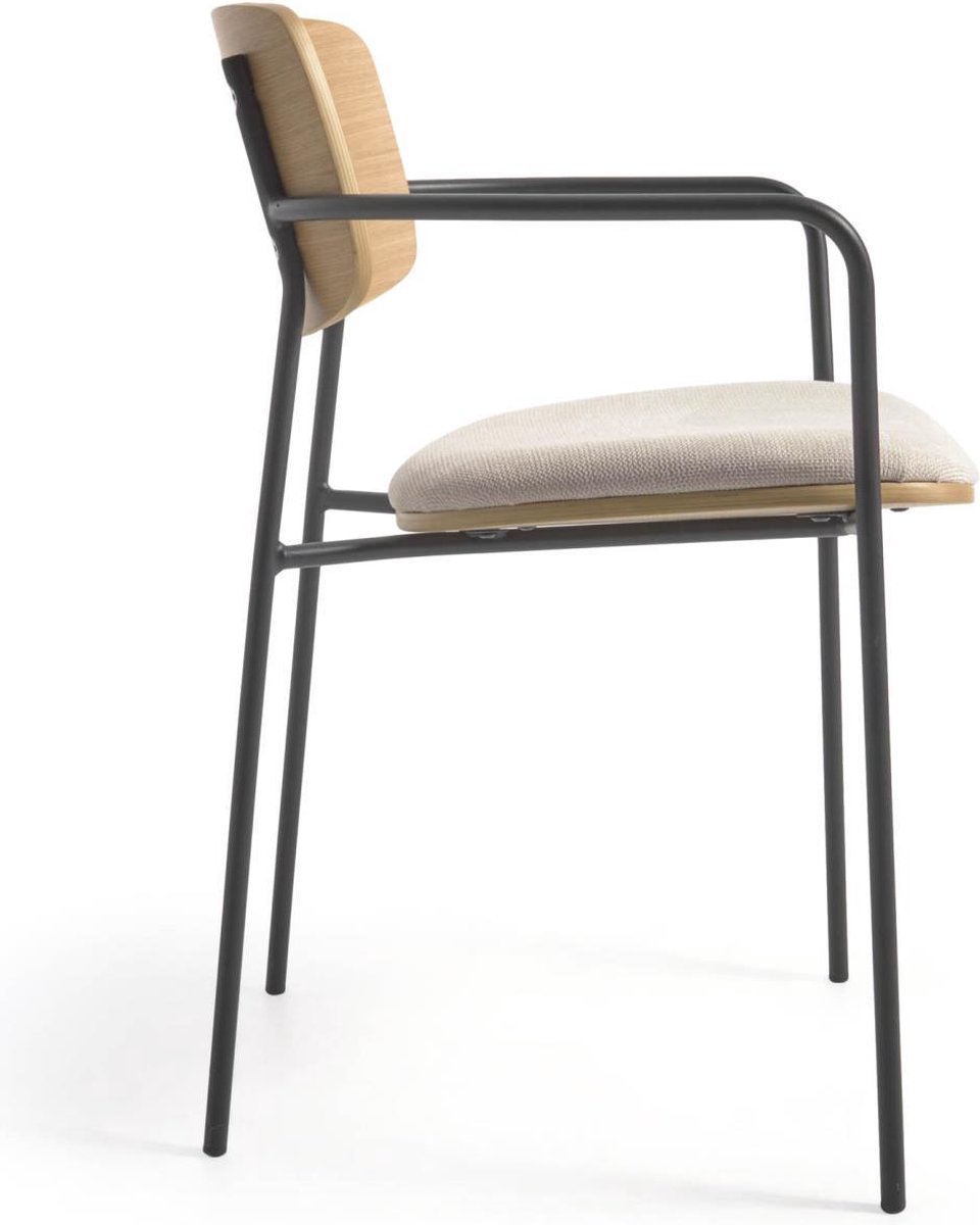 Kave Home Maureen Eetkamerstoel - Bruin