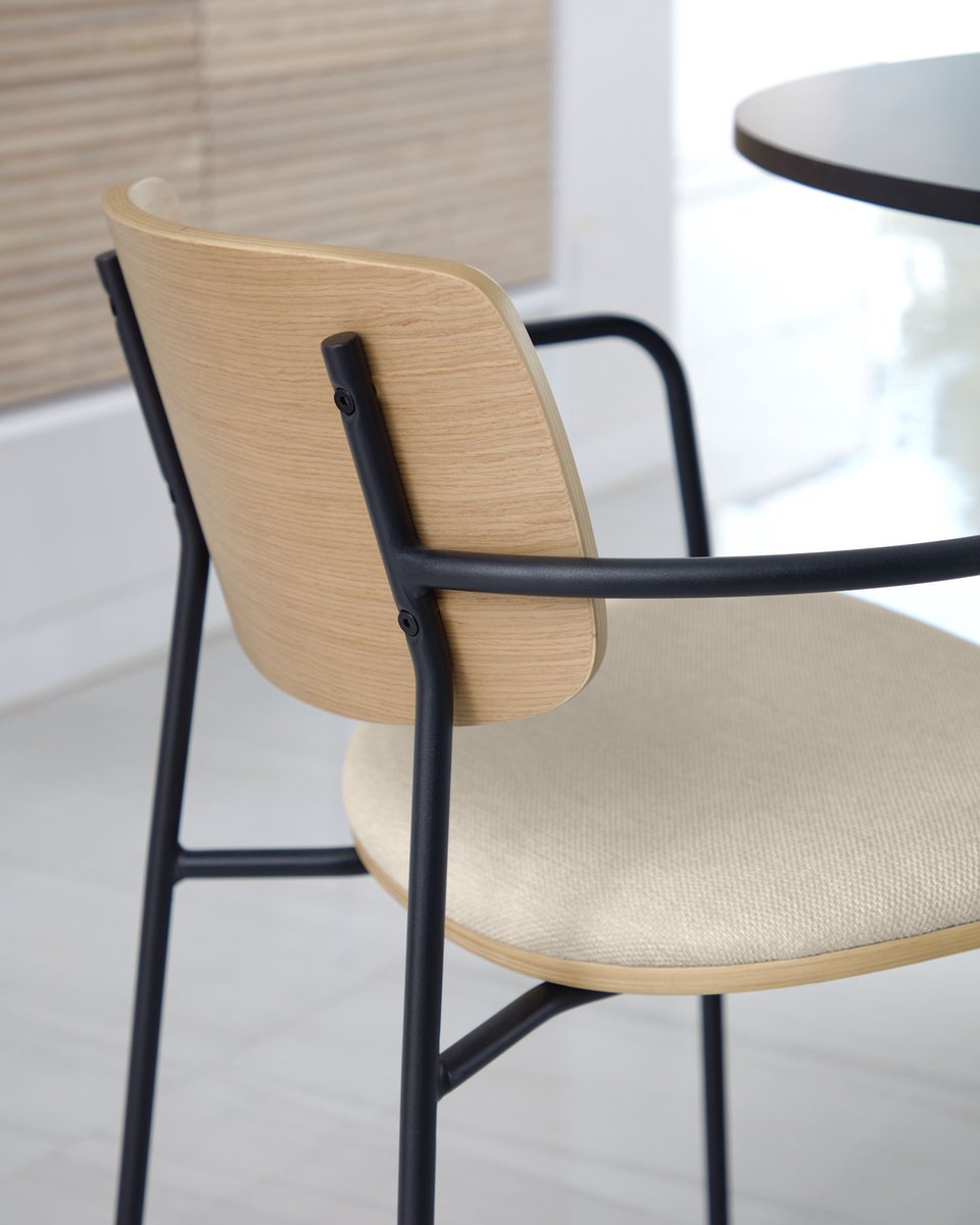 Kave Home Maureen Eetkamerstoel - Bruin