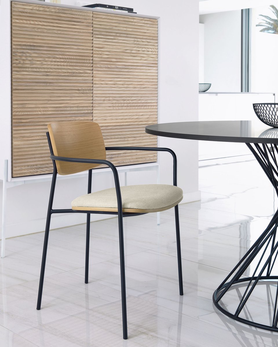 Kave Home Maureen Eetkamerstoel - Bruin