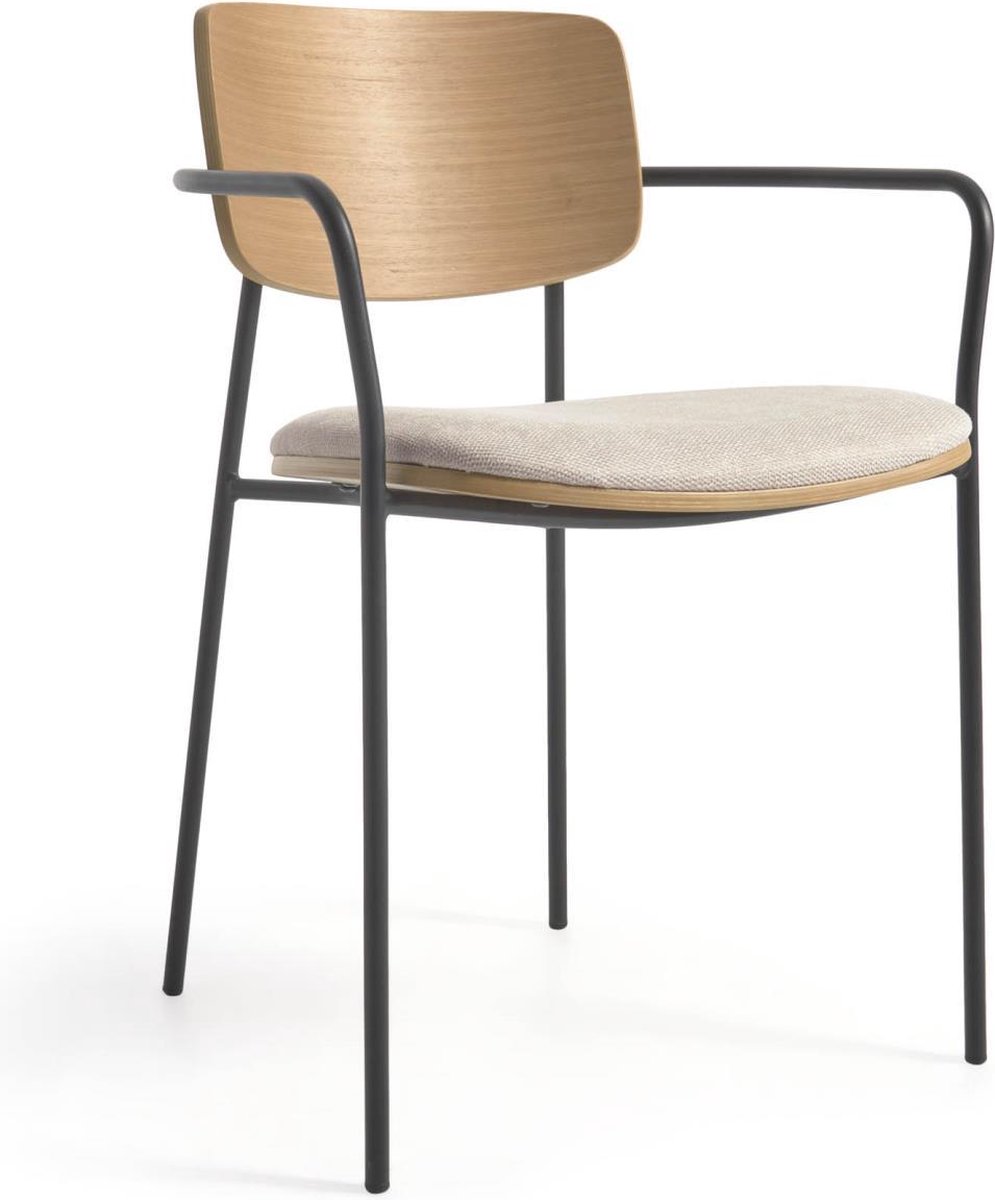 Kave Home Maureen Eetkamerstoel - Bruin