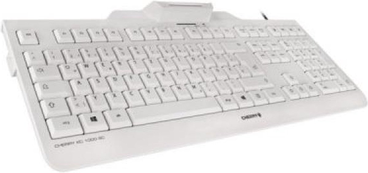 Cherry KC 1000 SC USB QWERTY Spaans - Gris