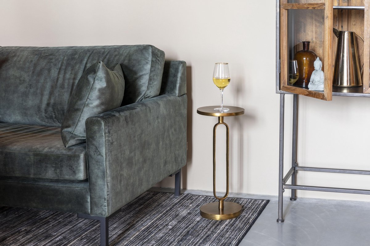 Dutchbone Sandook Bijzettafel - Goud