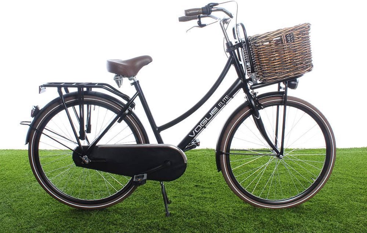 New Looxs Fietsmand Brisbane Large 39 Liter - Bruin