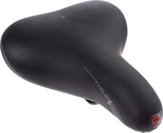 Selle Bassano Zadel Comfort Plus Unisex - Zwart