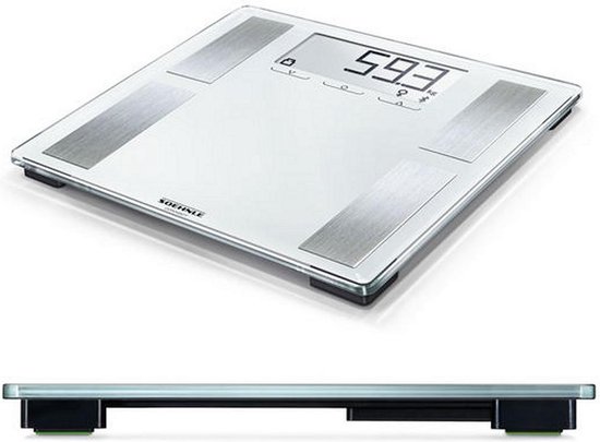 Soehnle Shape Sense Connect 100 Lichaamsanalyse Weegschaal - Grijs