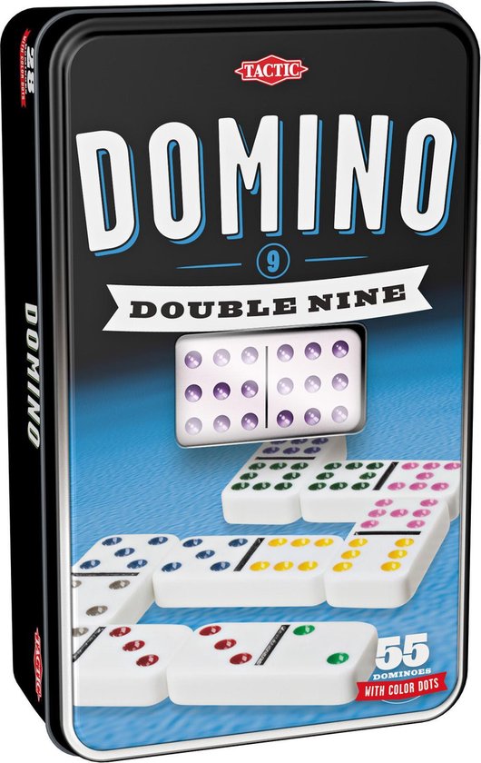 Tactic Domino Double 9 - Wit