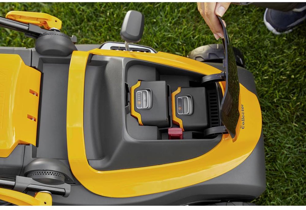 Stiga Collector 136E Kit Accu grasmaaier | 20v - 0.55kW | 2x 2.0Ah
