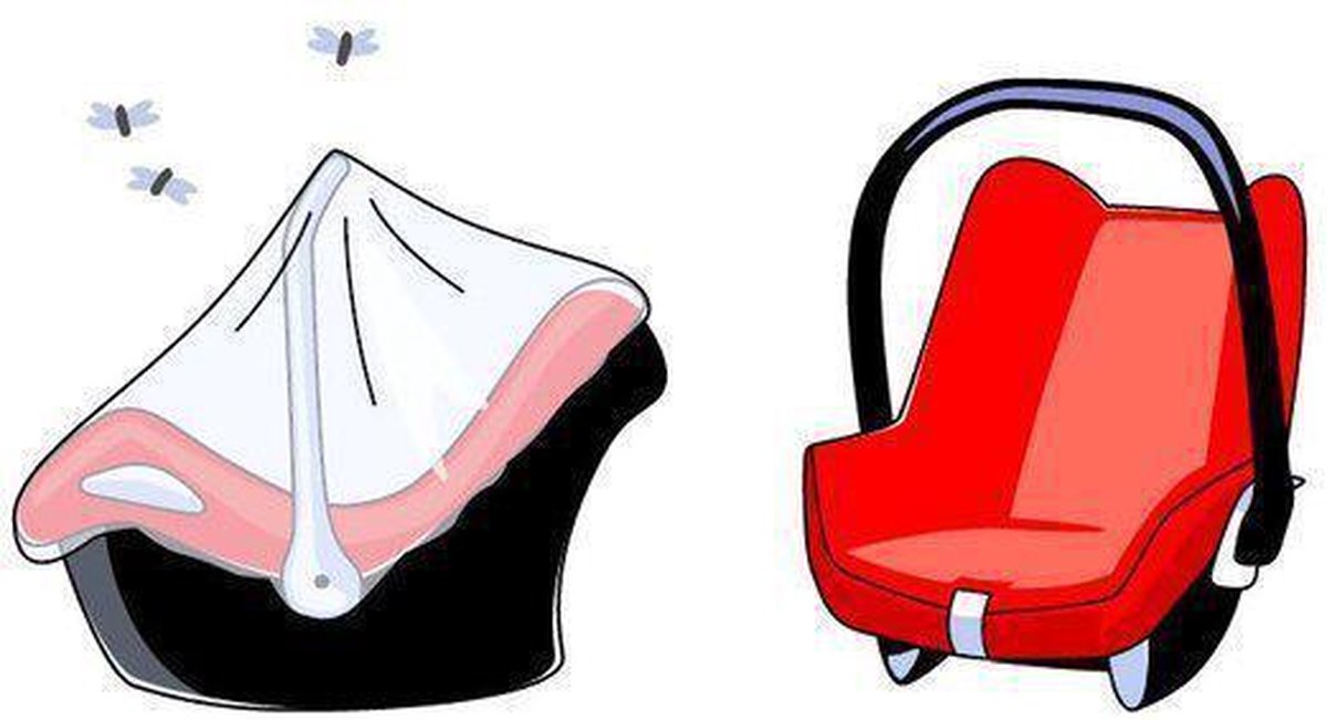 Titanium Baby Klamboe voor Autostoeltje / Maxi-Cosi