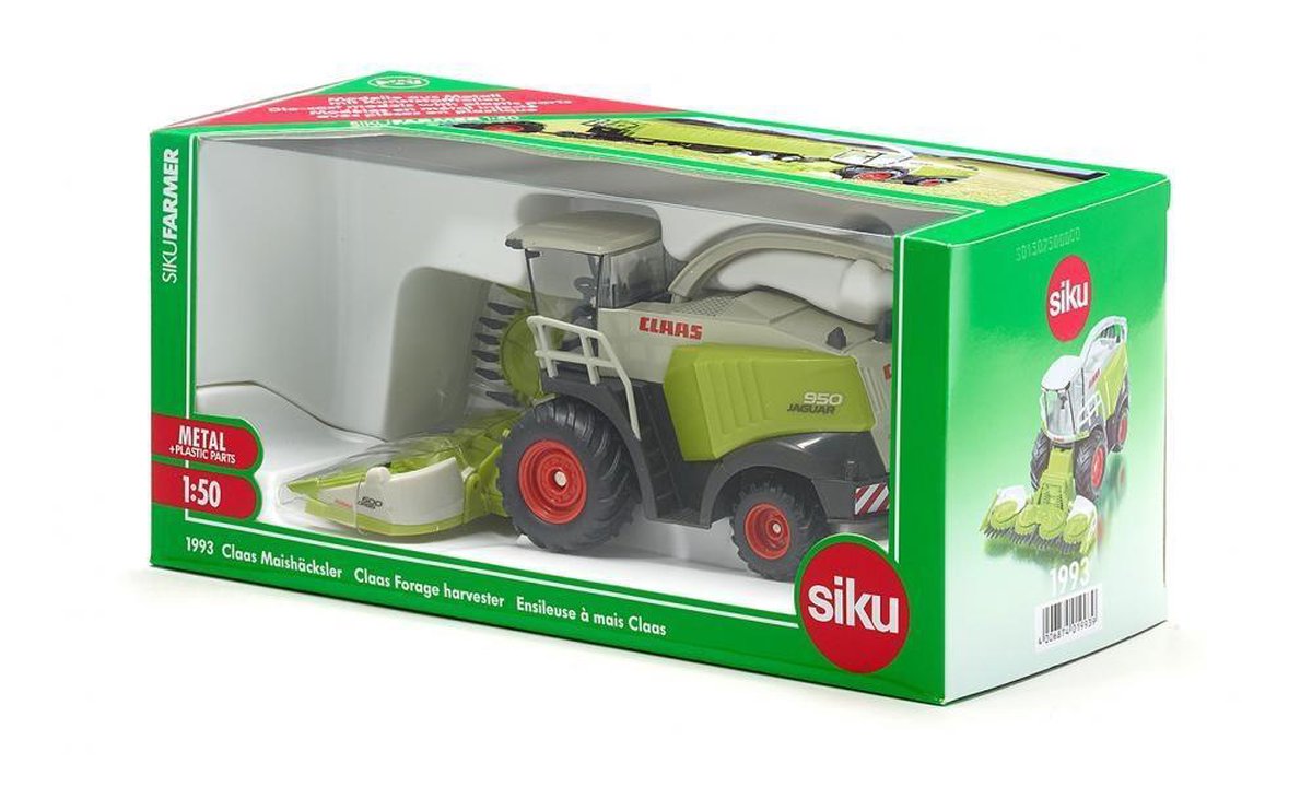 Siku Claas 950 Jaguar maishakselaar/grijs (1993) - Groen