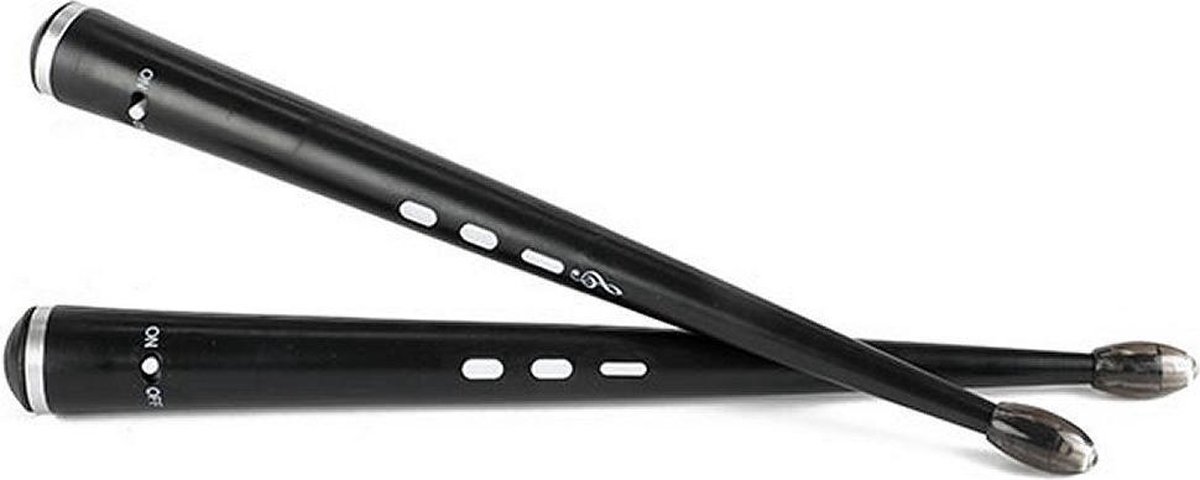 Toi-Toys Toi Toys draadloze drumstokken Music Artist 2 delig - Zwart