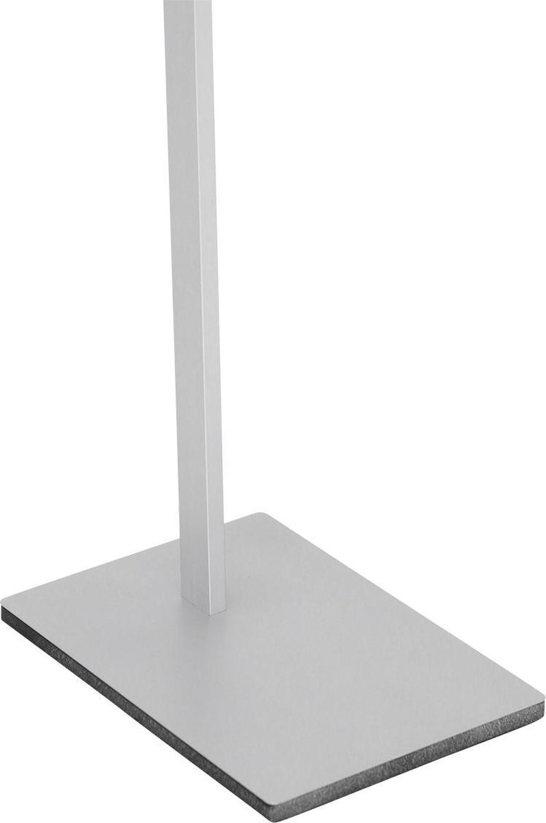 Mexlite Stekk Staande Lamp Staal - Silver