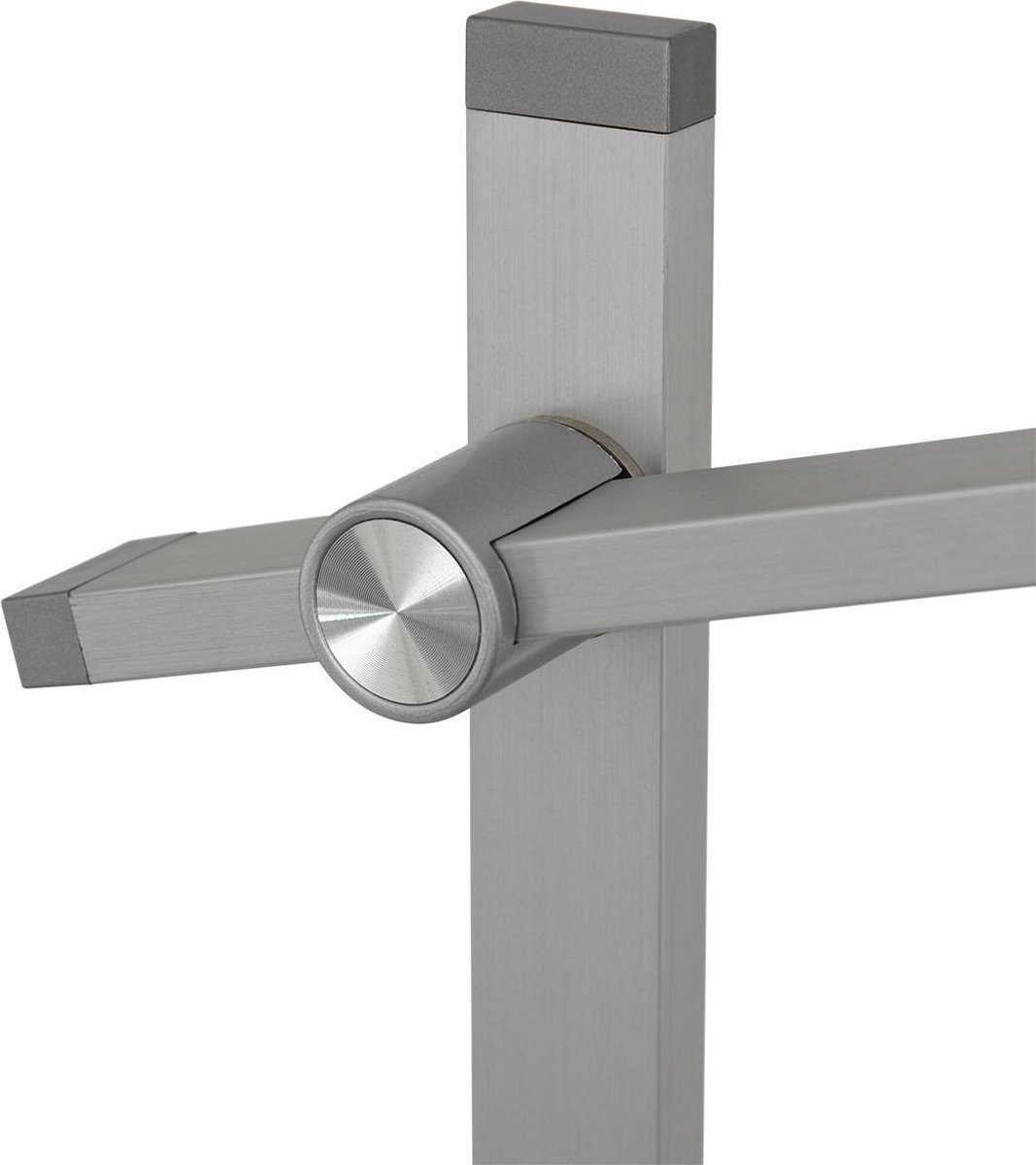 Mexlite Stekk Staande Lamp Staal - Silver