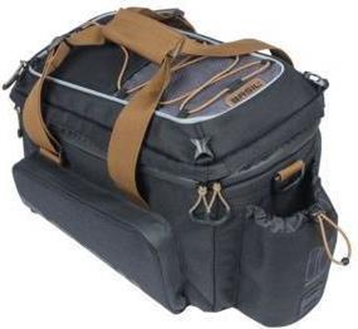 Basil Miles Bagagedragertas Xl Pro, 9-36l, Black Slate - Zwart