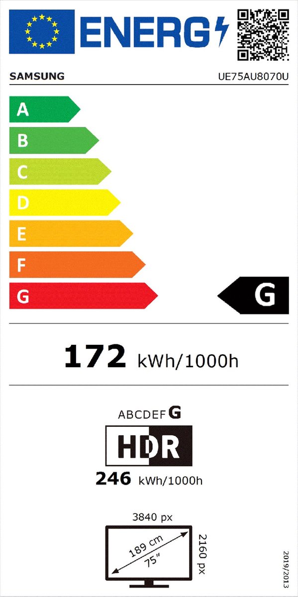 Samsung Ue75au8070 4k Uhd Tv