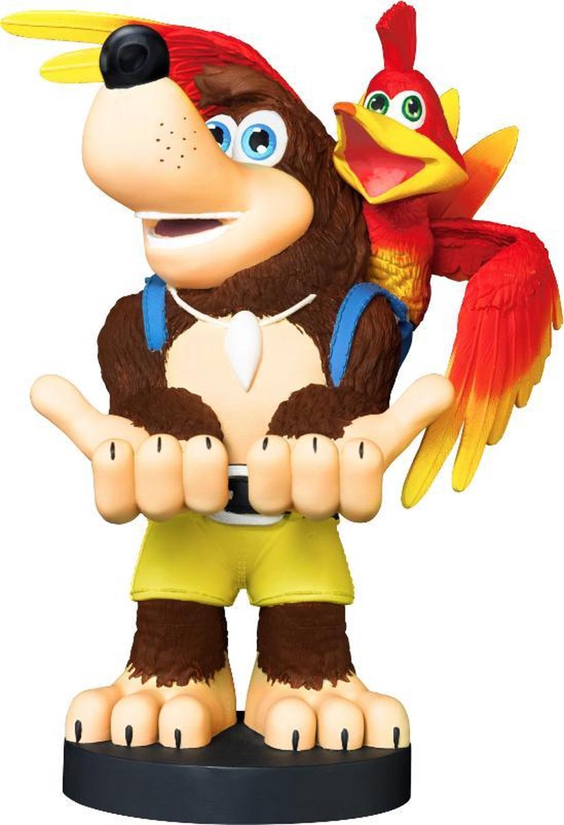 Exquisite Gaming Ondersteunings- En Opladerfiguur Voor Controller En Smartphone Banjo Kazooie