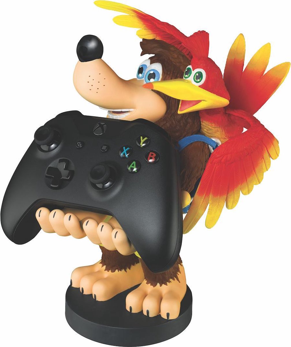Exquisite Gaming Ondersteunings- En Opladerfiguur Voor Controller En Smartphone Banjo Kazooie
