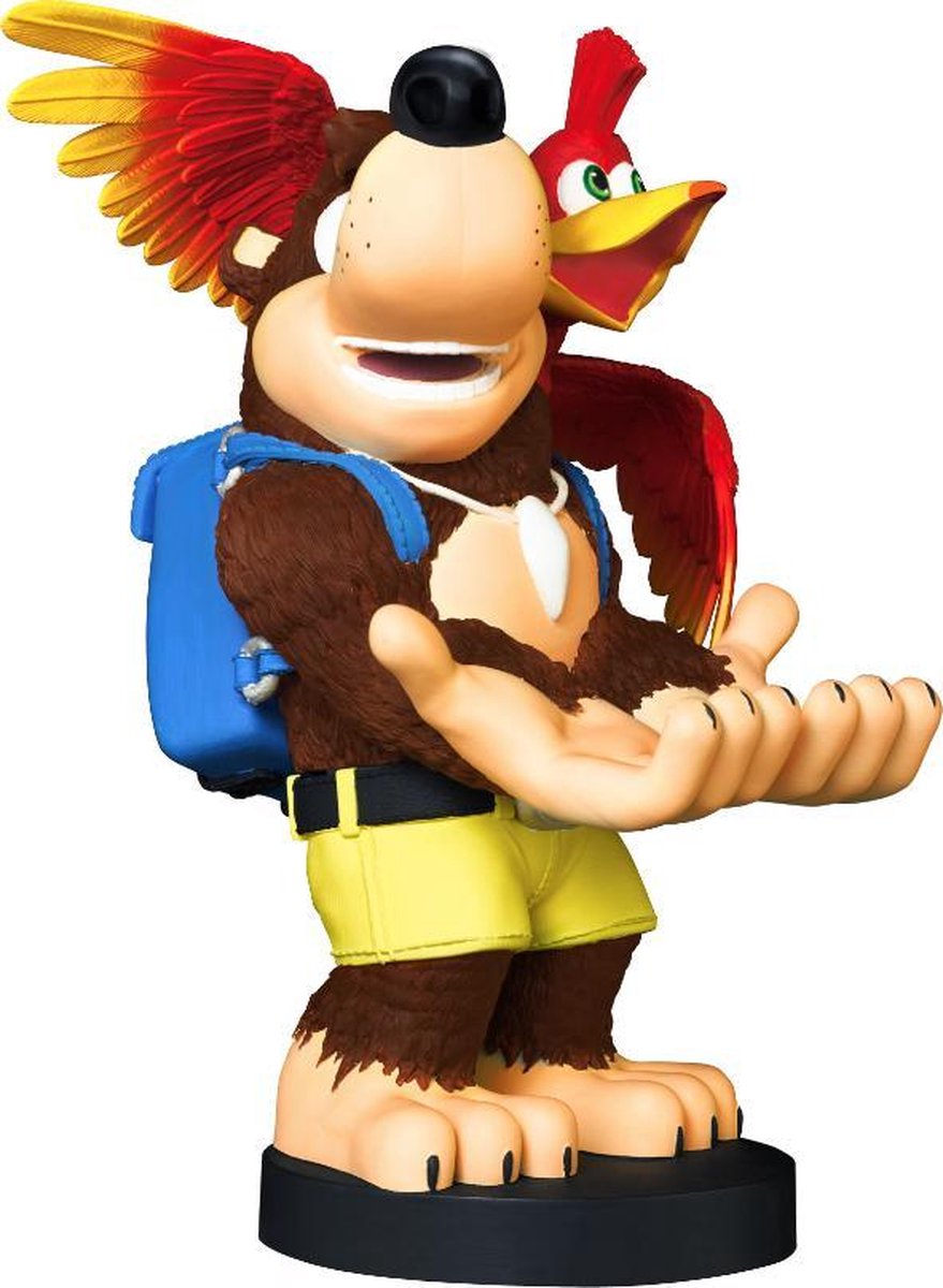 Exquisite Gaming Ondersteunings- En Opladerfiguur Voor Controller En Smartphone Banjo Kazooie