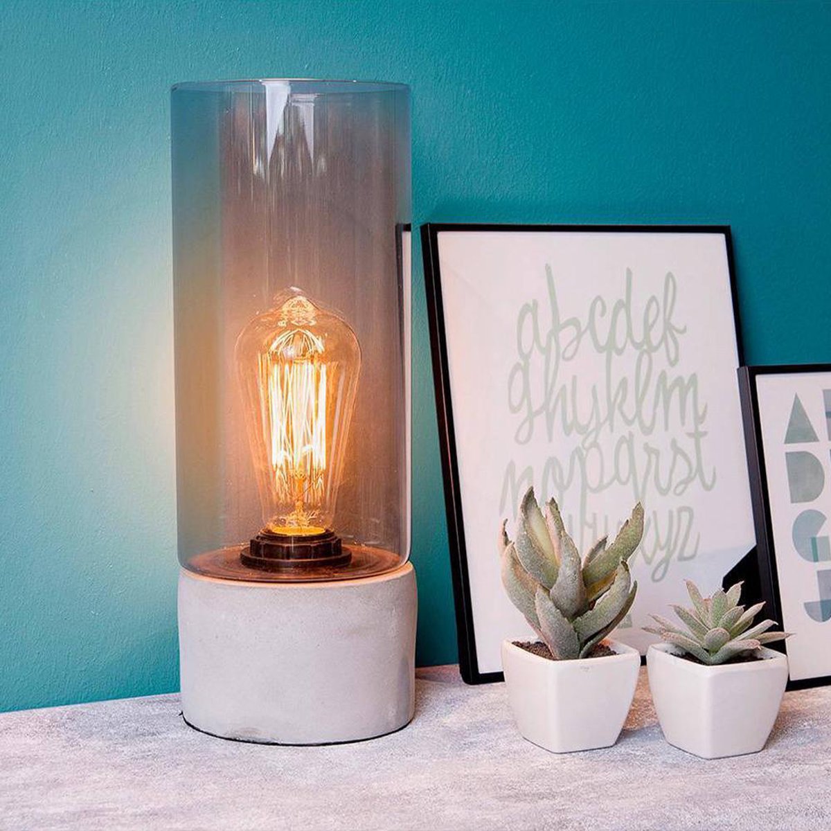 Leitmotiv Lax Tafellamp - Bruin