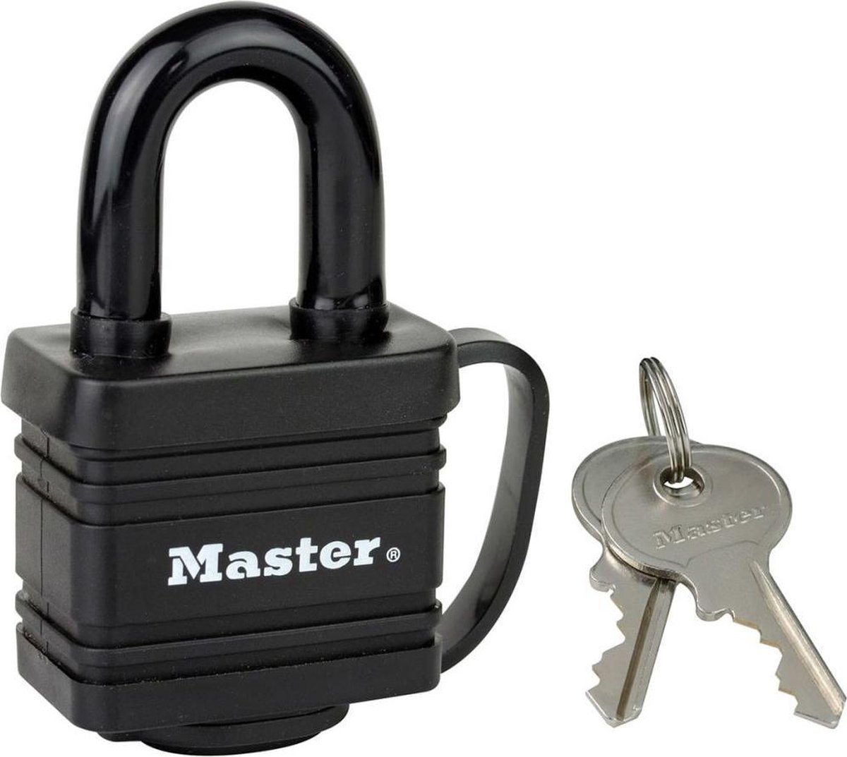 Master Lock Stiftcilinderslot 40 Mm Staal 7804eurd - Zwart