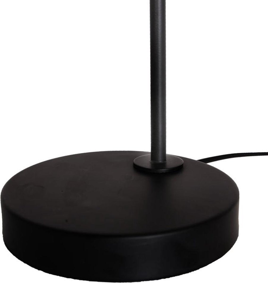 Light & Living Alvaro Tafellamp Draad Kap - Zwart