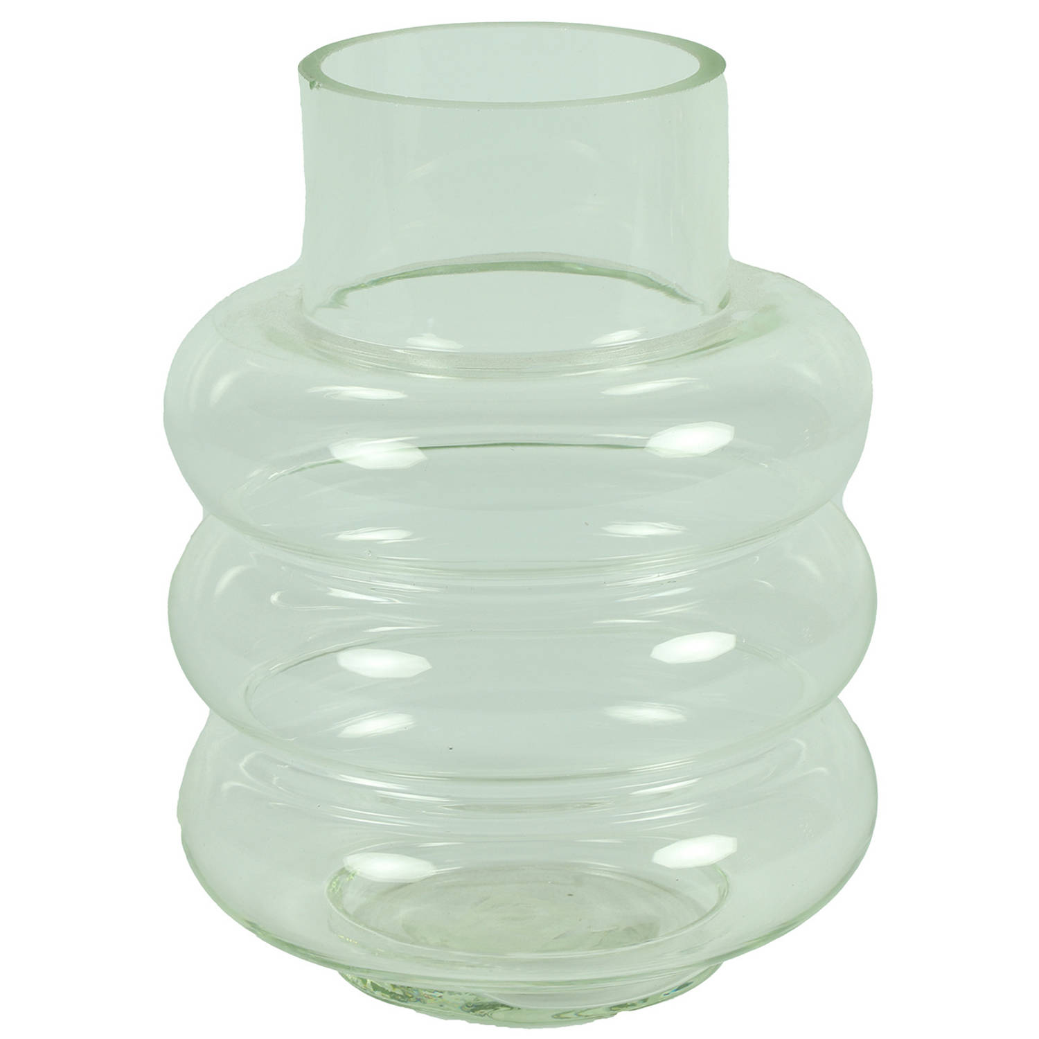 Countryfield Vaas Nikky 17 X 17 X 22,5 Cm Glas Transparant