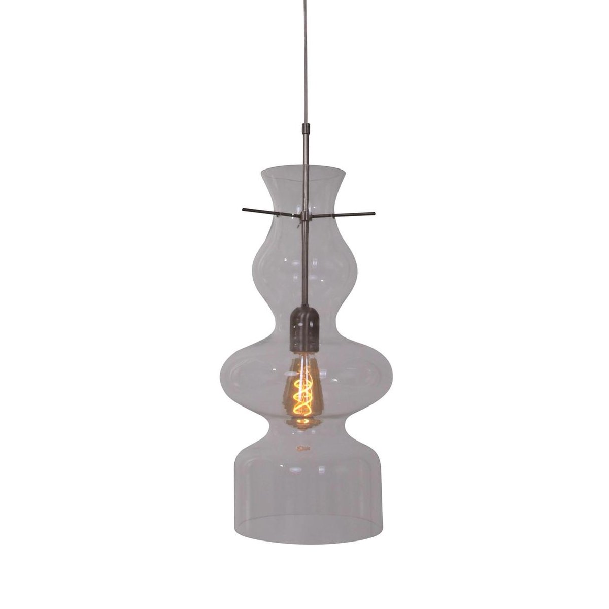 Anne Lighting Chalise Day & Night Hanglamp Transparant - Silver