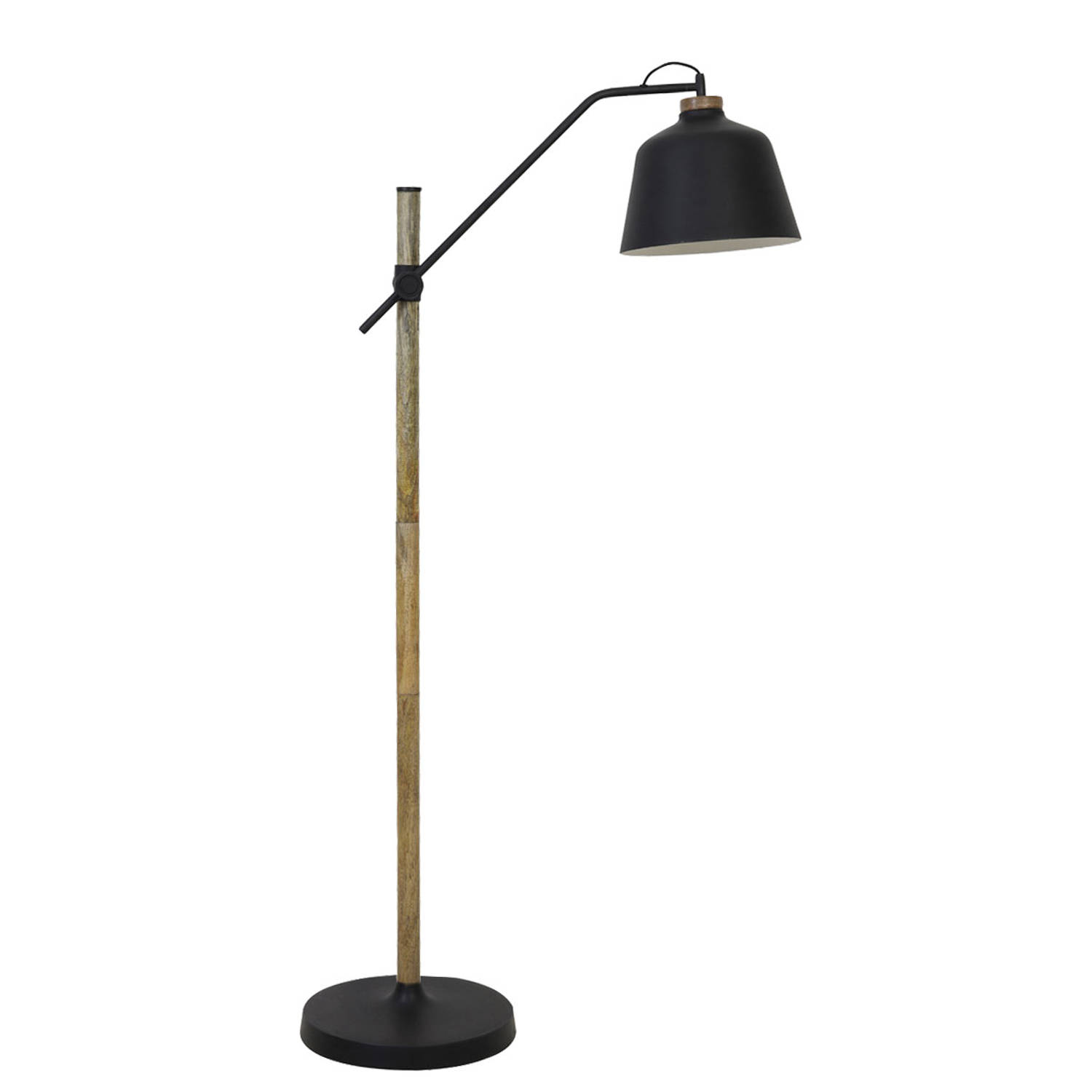 Light & Living Banu Staande Lamp - Zwart