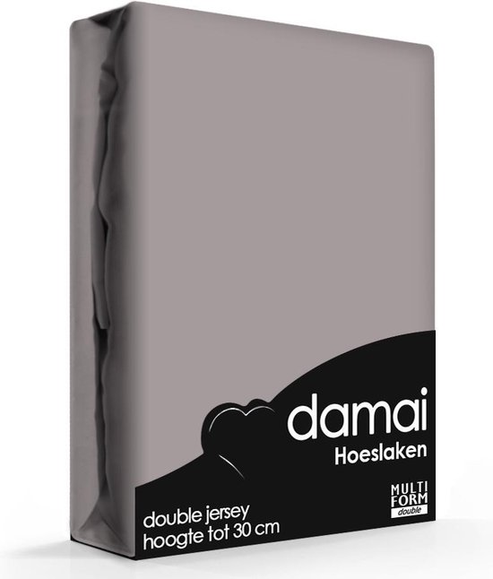 Damai Multiform Double Jersey Hoeslaken Walnut-80/90 X 210/220 Cm - Bruin