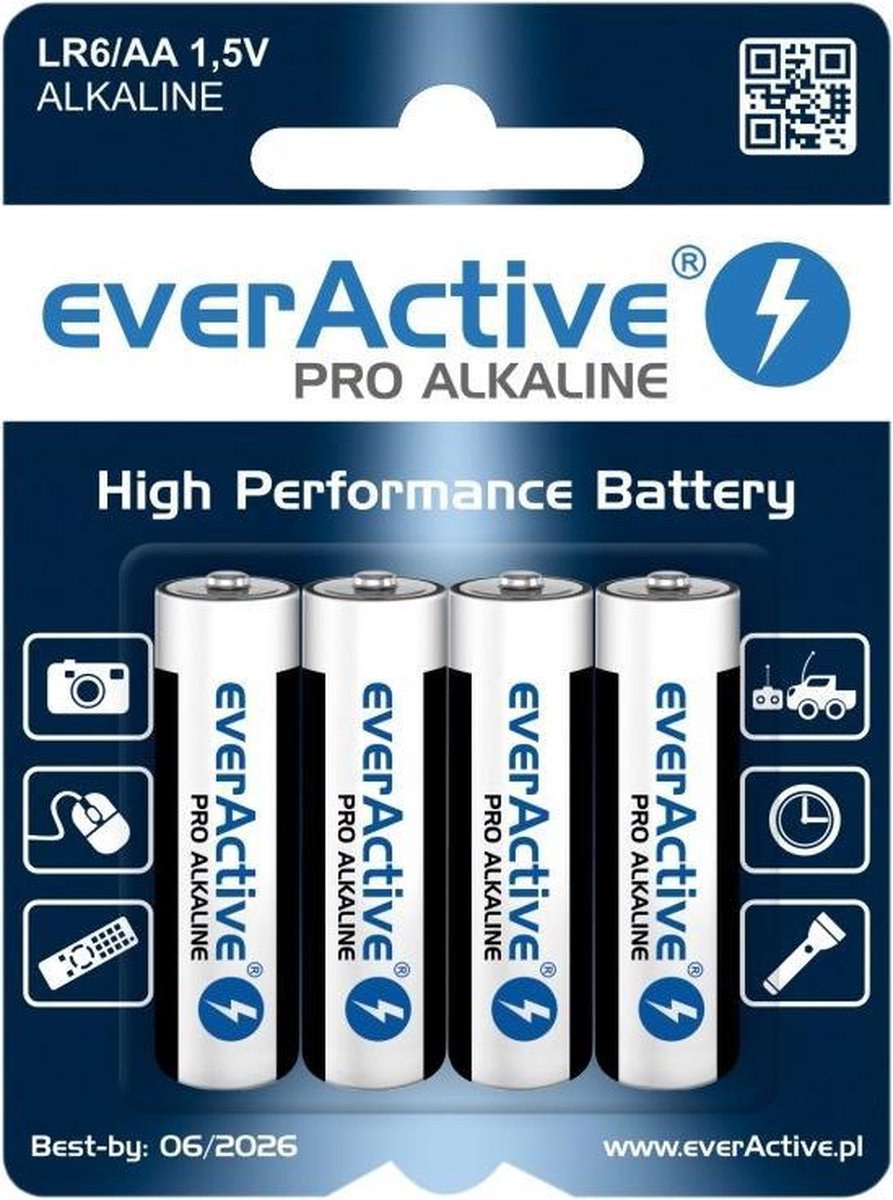 10 Everactive Pro Lr6 / Aa-alkalinebatterijen