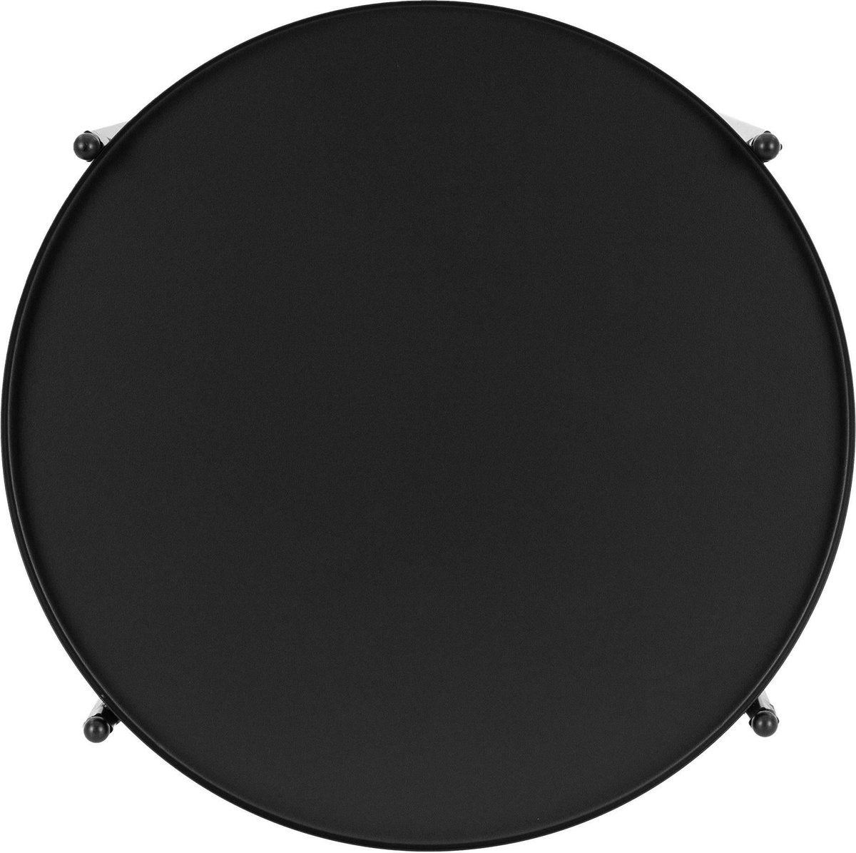 Ambiance Bijzettafel 50,5 Cm Metaal - Zwart