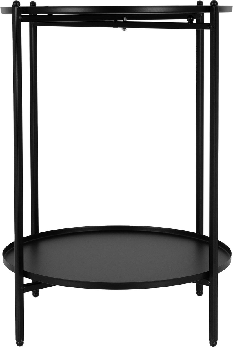 Ambiance Bijzettafel 50,5 Cm Metaal - Zwart