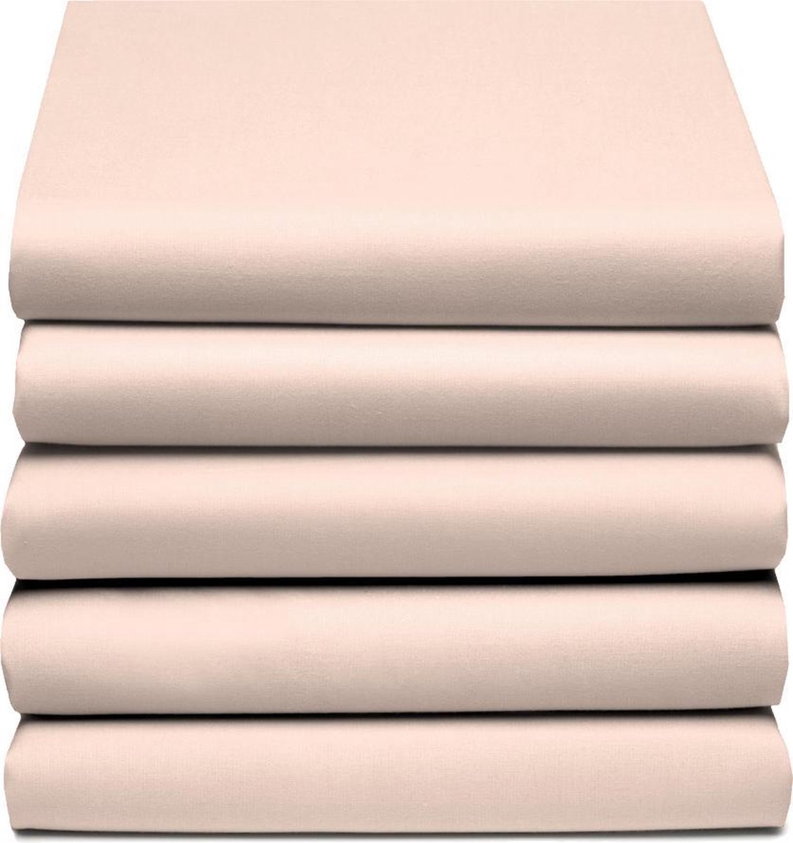 Damai Hoeslaken Double Jersey (Tot 25cm) - 140x200/220cm Of 150x200cm - - Roze