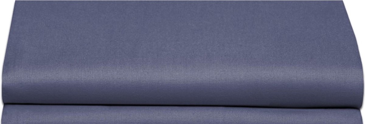 Cinderella Kussenslopen Met Rits - Katoen - 80x80 Cm - Donker - 2 Stuks - Blauw