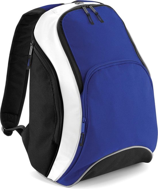 Bagbase Teamwear Rugzak Bright Royal/black/white 21 Liter - Blauw
