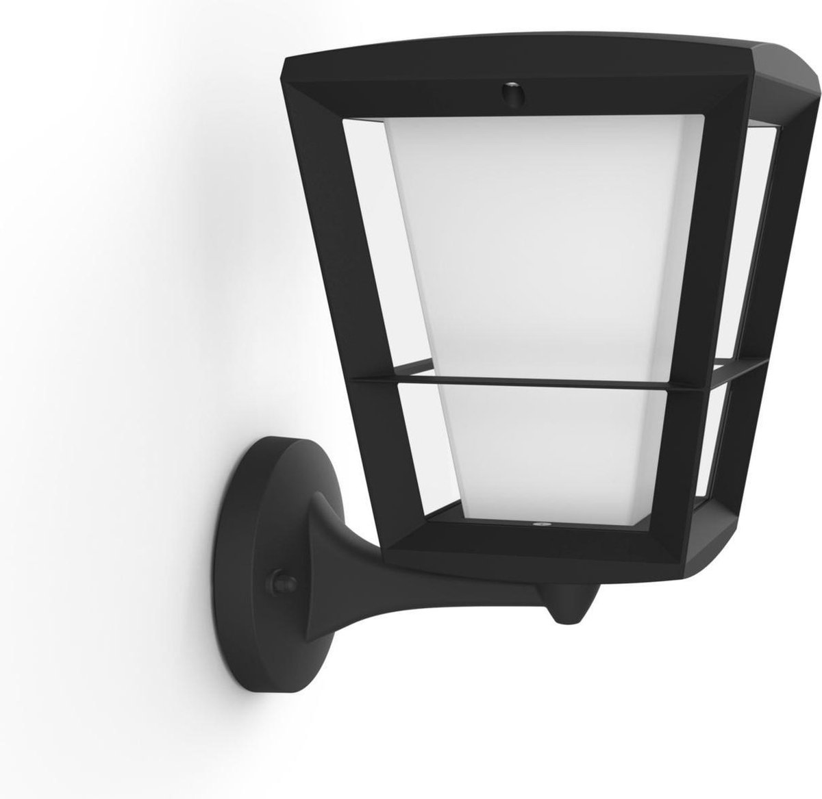 Philips Hue Econic buitenwandlamp klassiek staand - Zwart