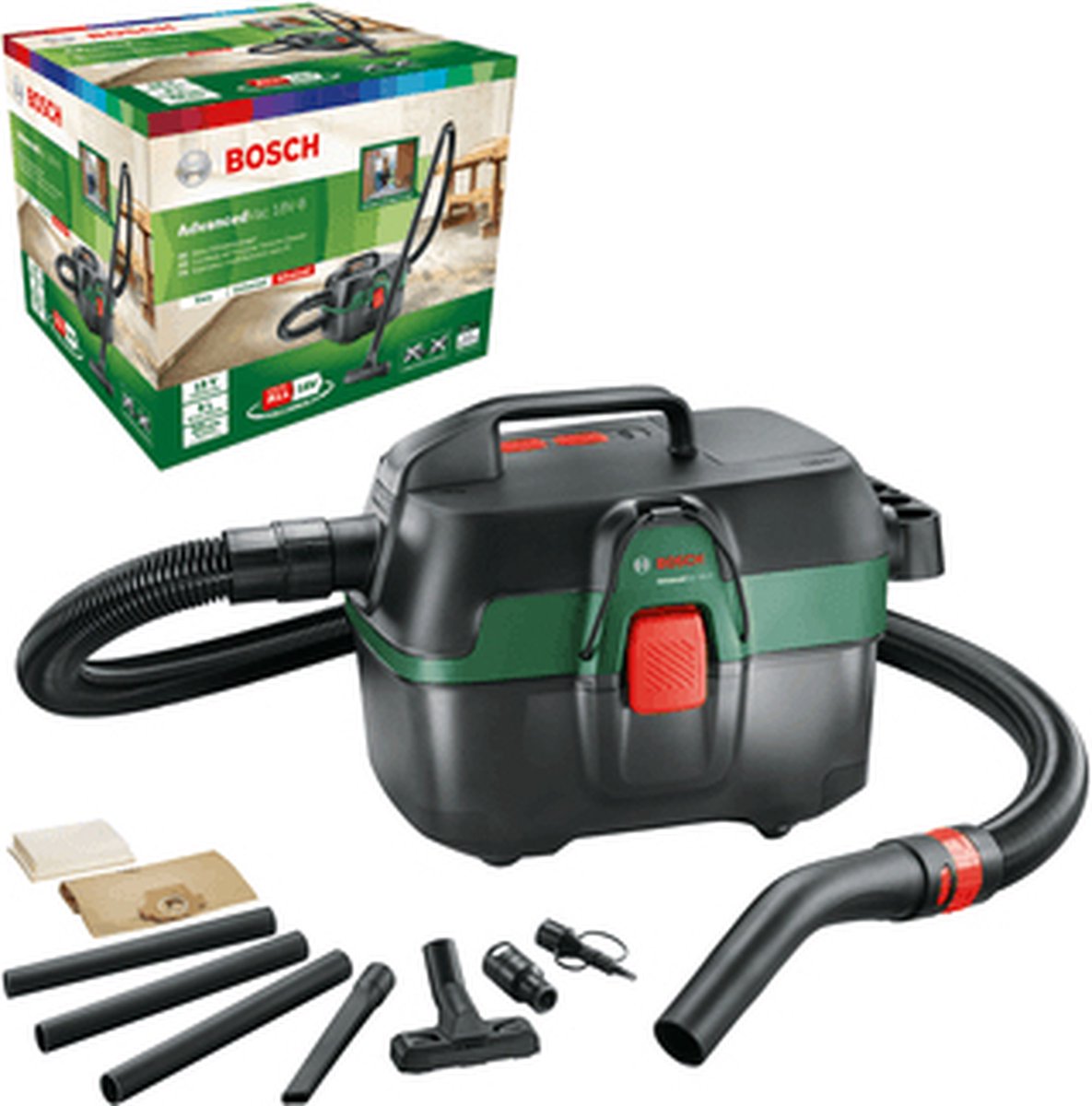 Bosch AdvancedVac 18V-8 (zonder accu)