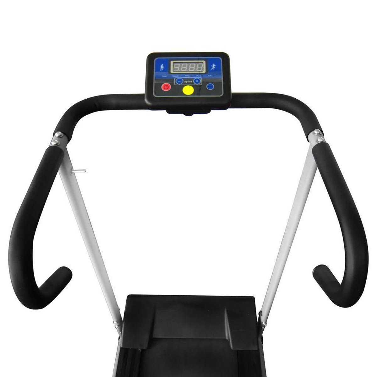 Vidaxl Loopband Met 3"" Lcd-scherm Elektrisch 100x34 Cm 500 W - Zwart