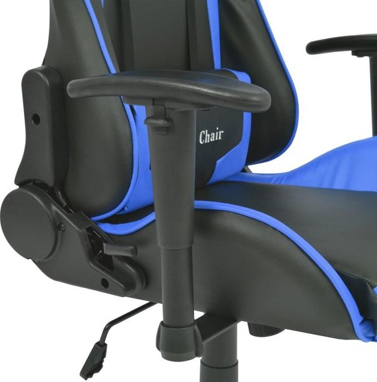 Vidaxl Bureau-/gamestoel Verstelbaar Xtreme Kunstleer - Blauw