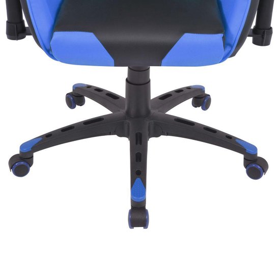 Vidaxl Bureau-/gamestoel Verstelbaar Xtreme Kunstleer - Blauw