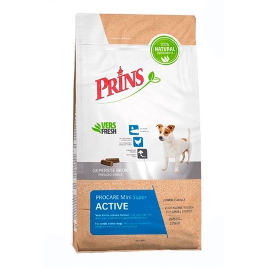 Prins Procare Super Active Mini - Hondenvoer - 3 kg