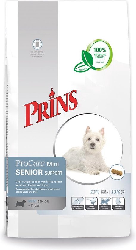 Prins Procare Senior Mini - Hondenvoer - 3 kg