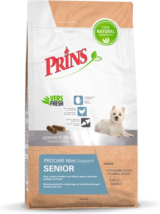 Prins Procare Senior Mini - Hondenvoer - 3 kg