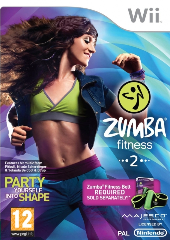 Majesco Zumba Fitness 2 (game only)
