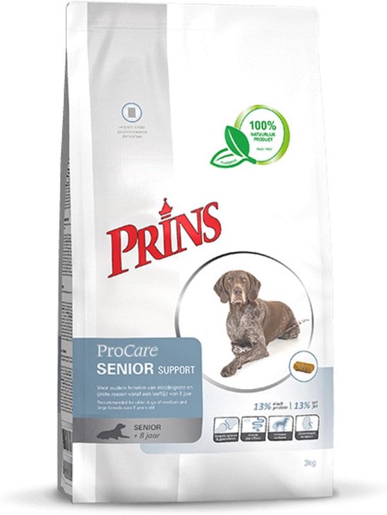 Prins Procare Senior Gevogelte&Vlees - Hondenvoer - 15 kg