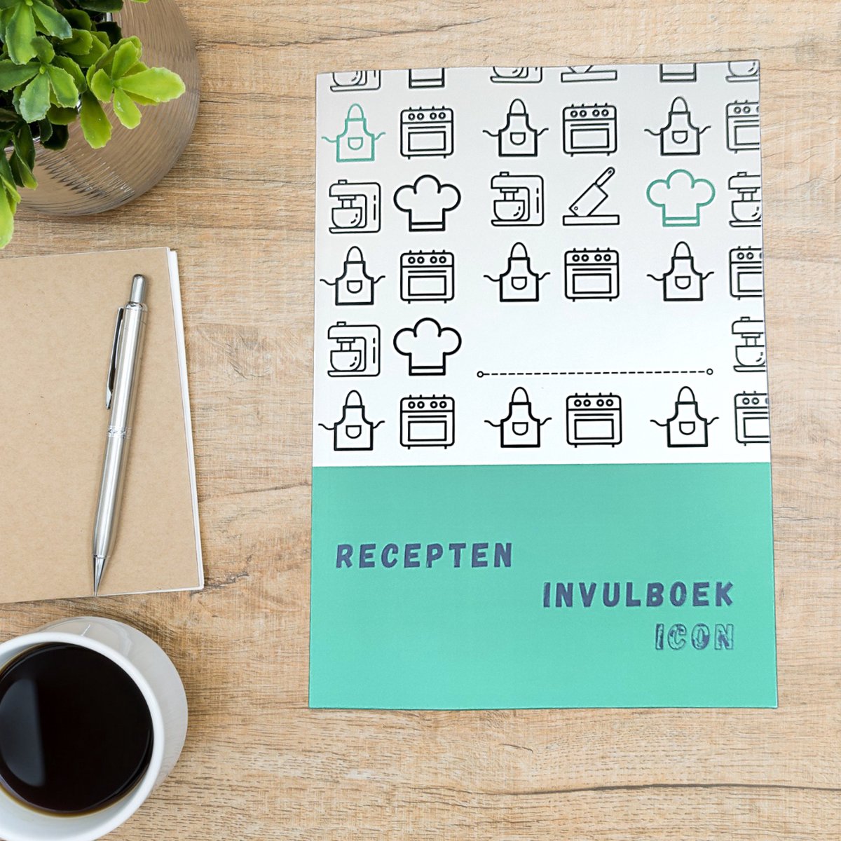 Recepten invulboek Icon