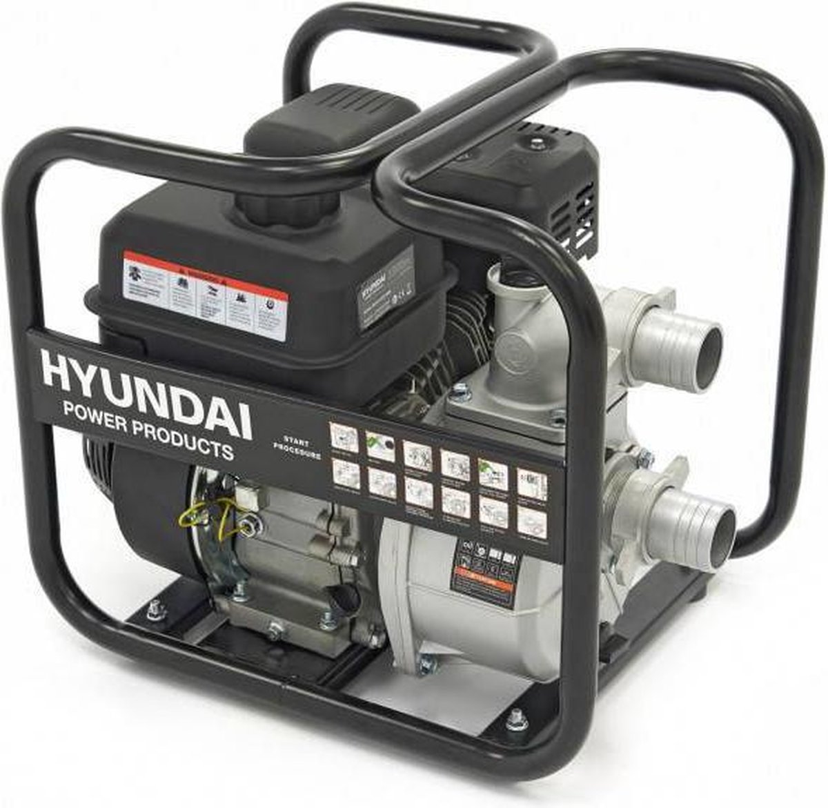 Hyundai Schoonwaterpomp 196cc - 6Pk - 57643 - Zwart