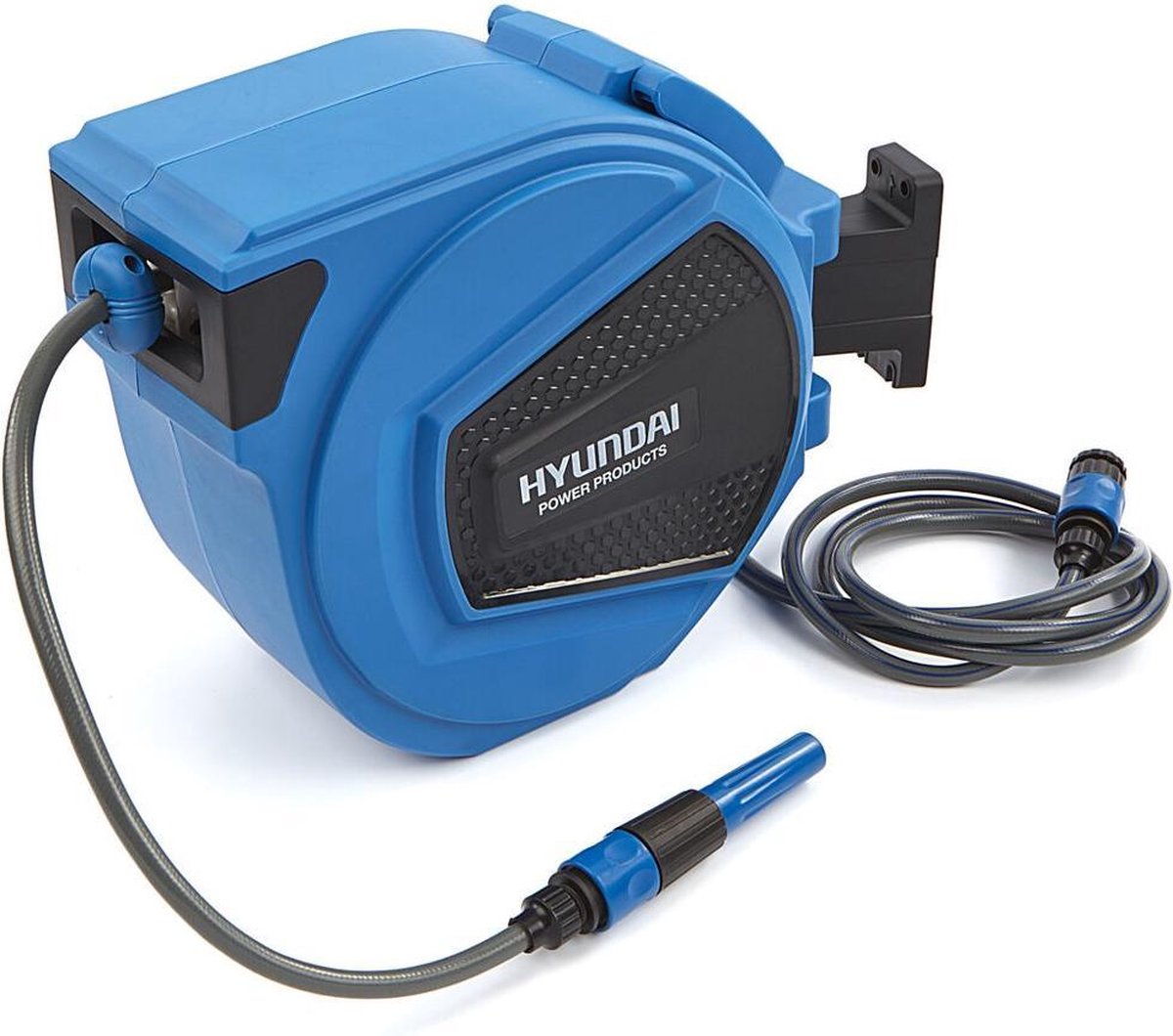 Hyundai Wandslangenbox 20M X 8Mm - 58600 - Blauw