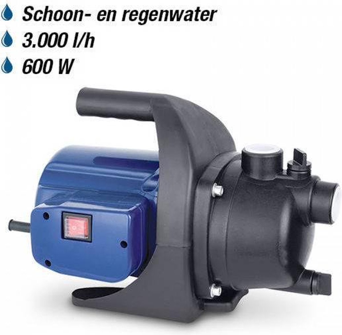 Hyundai Waterpomp 600W - 57805 - Blauw