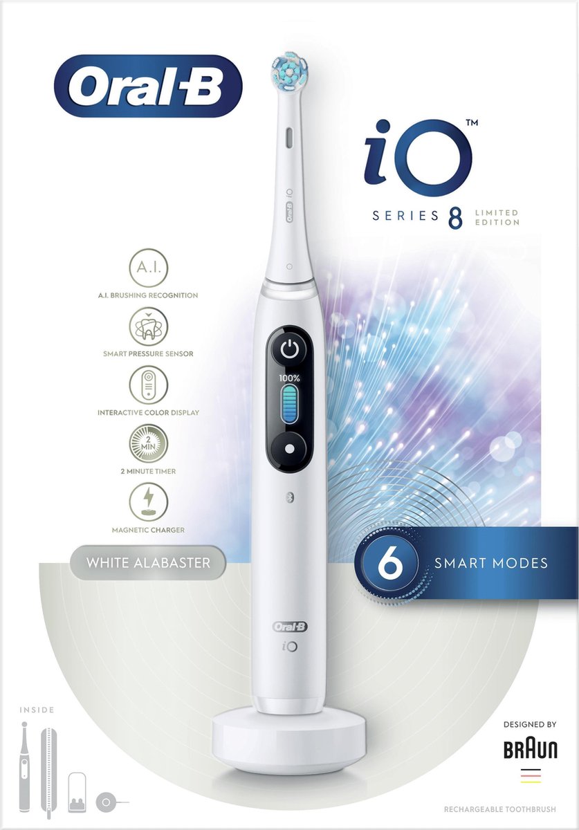 Oral B iO Series 8n Limited Edition - Wit